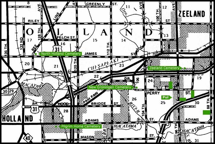 Holland map